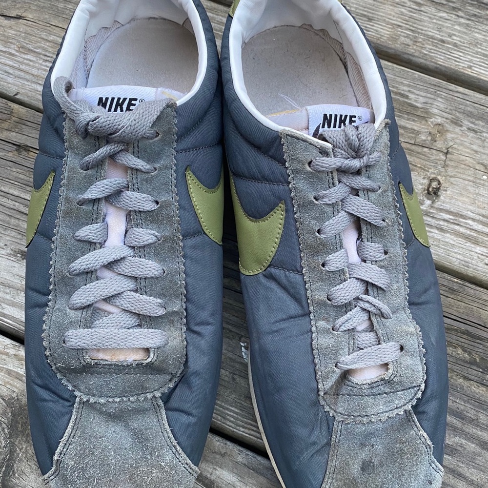 11 Nike J Crew Cortez Grey/Navy Sz12 US 354698-030 - Picture 2 of 8